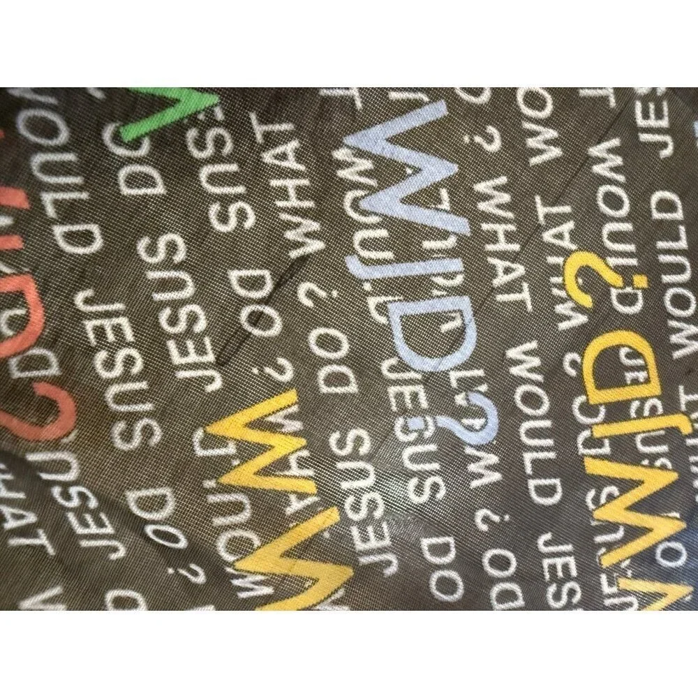 WWJD what would Jesus do scarf